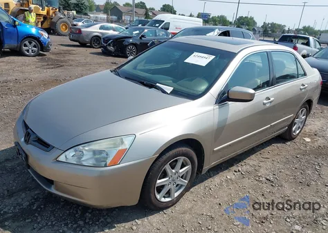 2003 Honda Accord 3.0 Ex z USA, uszkodzony, nr VIN 1HGCM66533A021464